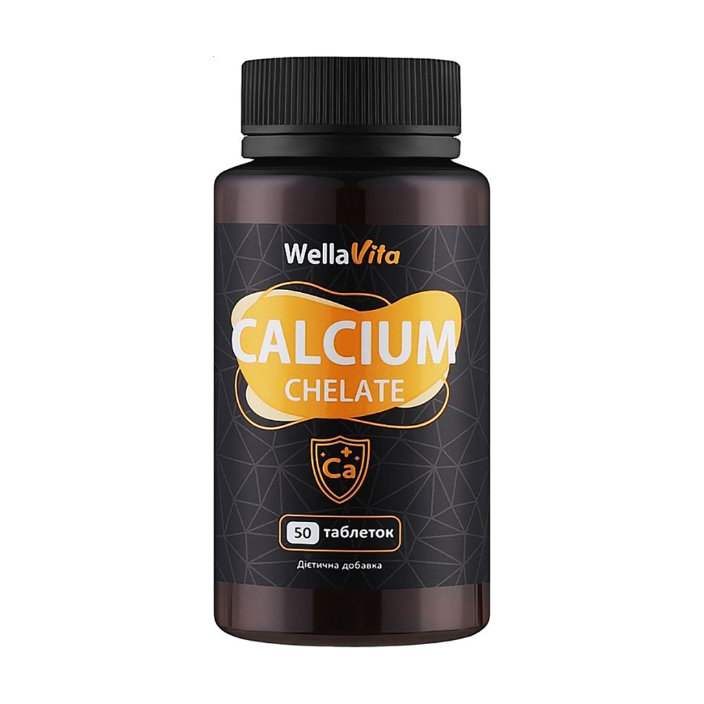Кальцій хелат Wella Vita Calcium Chelate, 50 таблеток